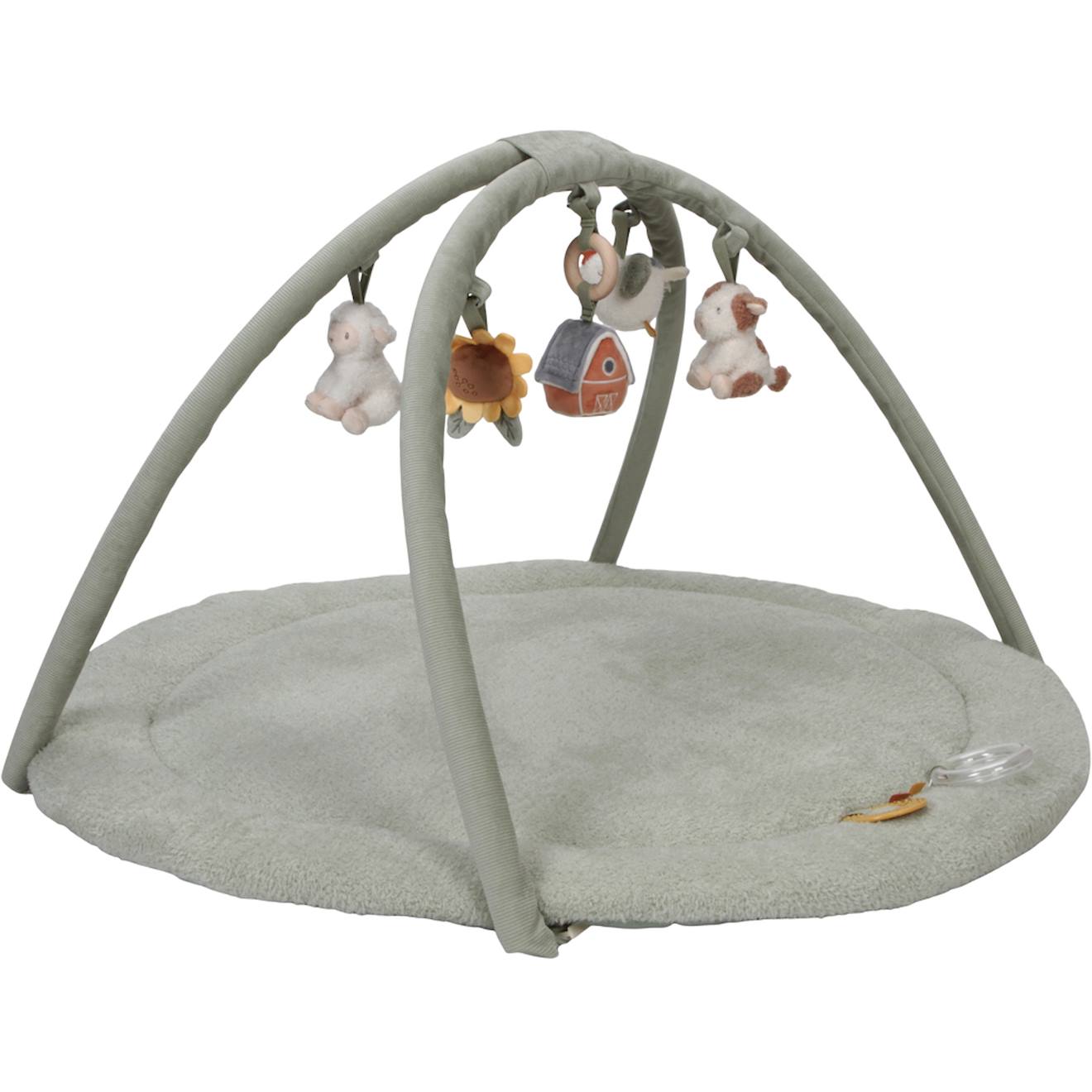 Tapis de jeu little farm vert