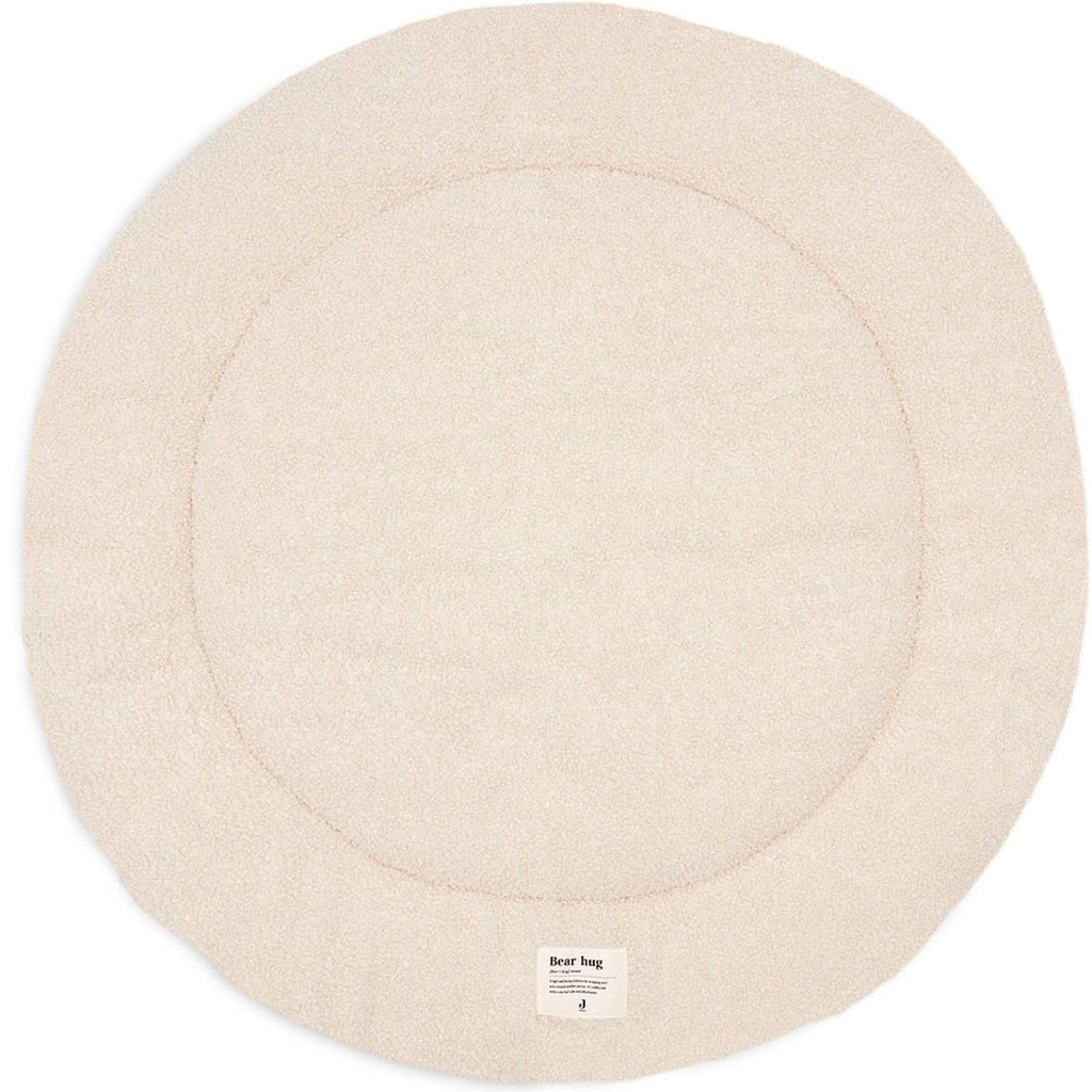 Tapis de jeu rond sable