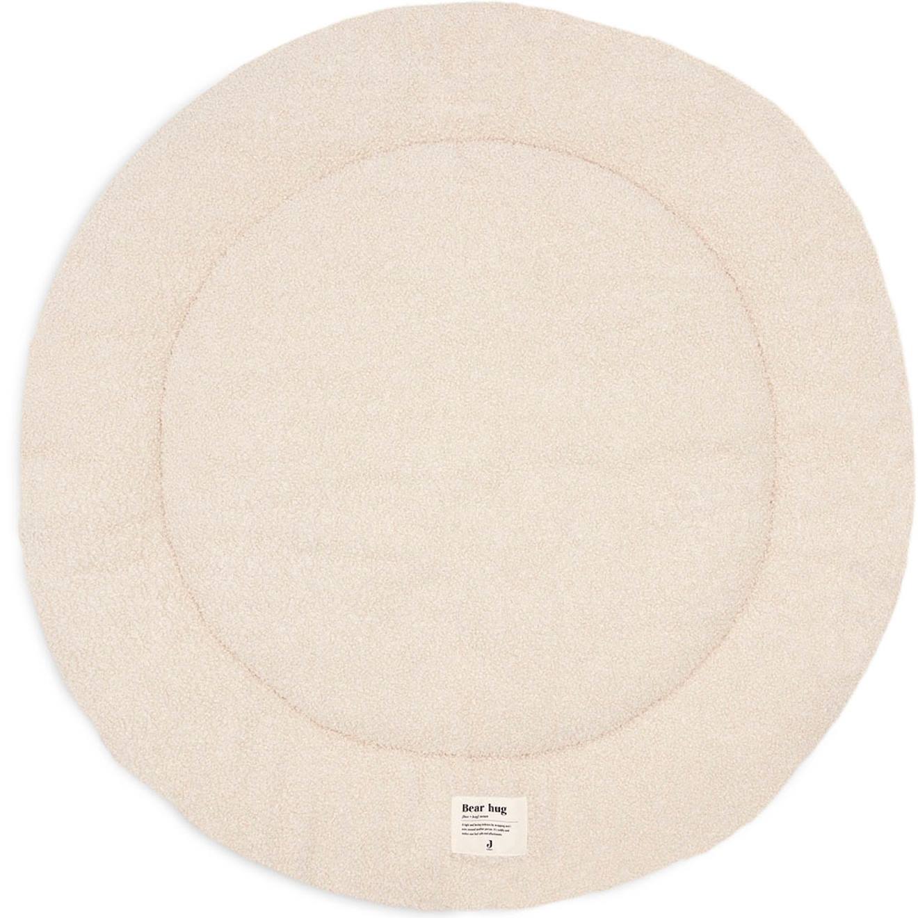 Tapis de jeu rond sable