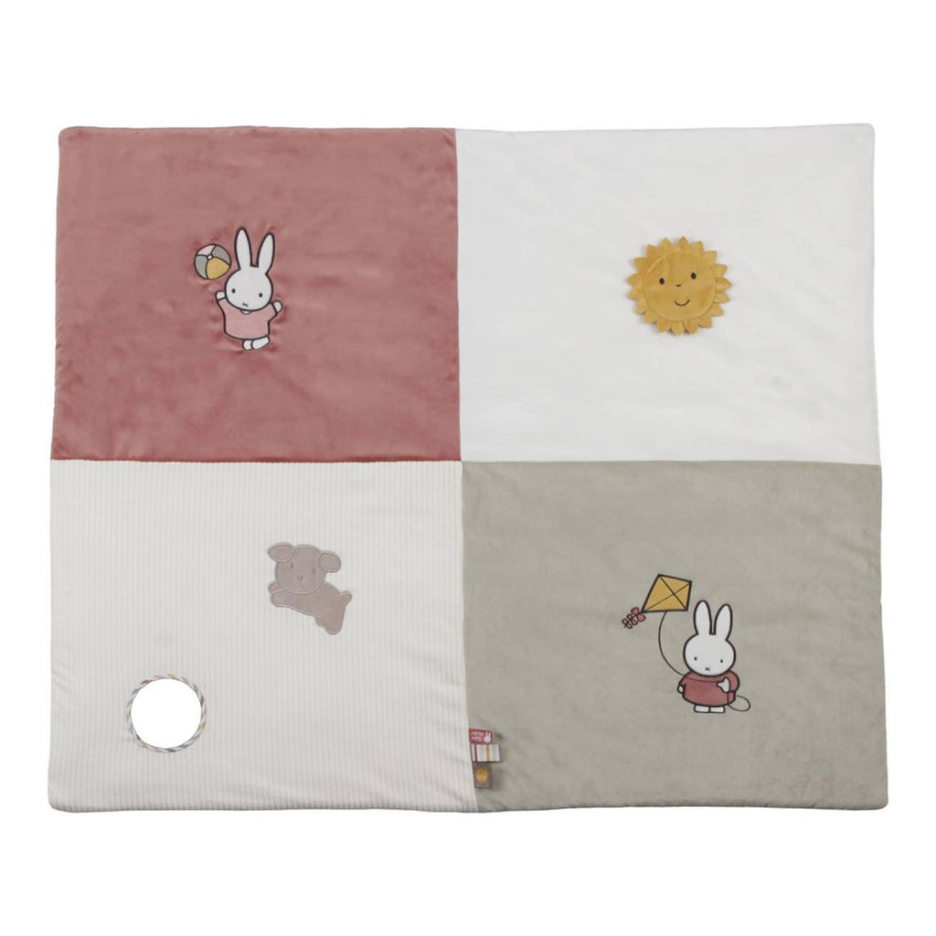 Tapis de jeux pour parc - fluffy rose