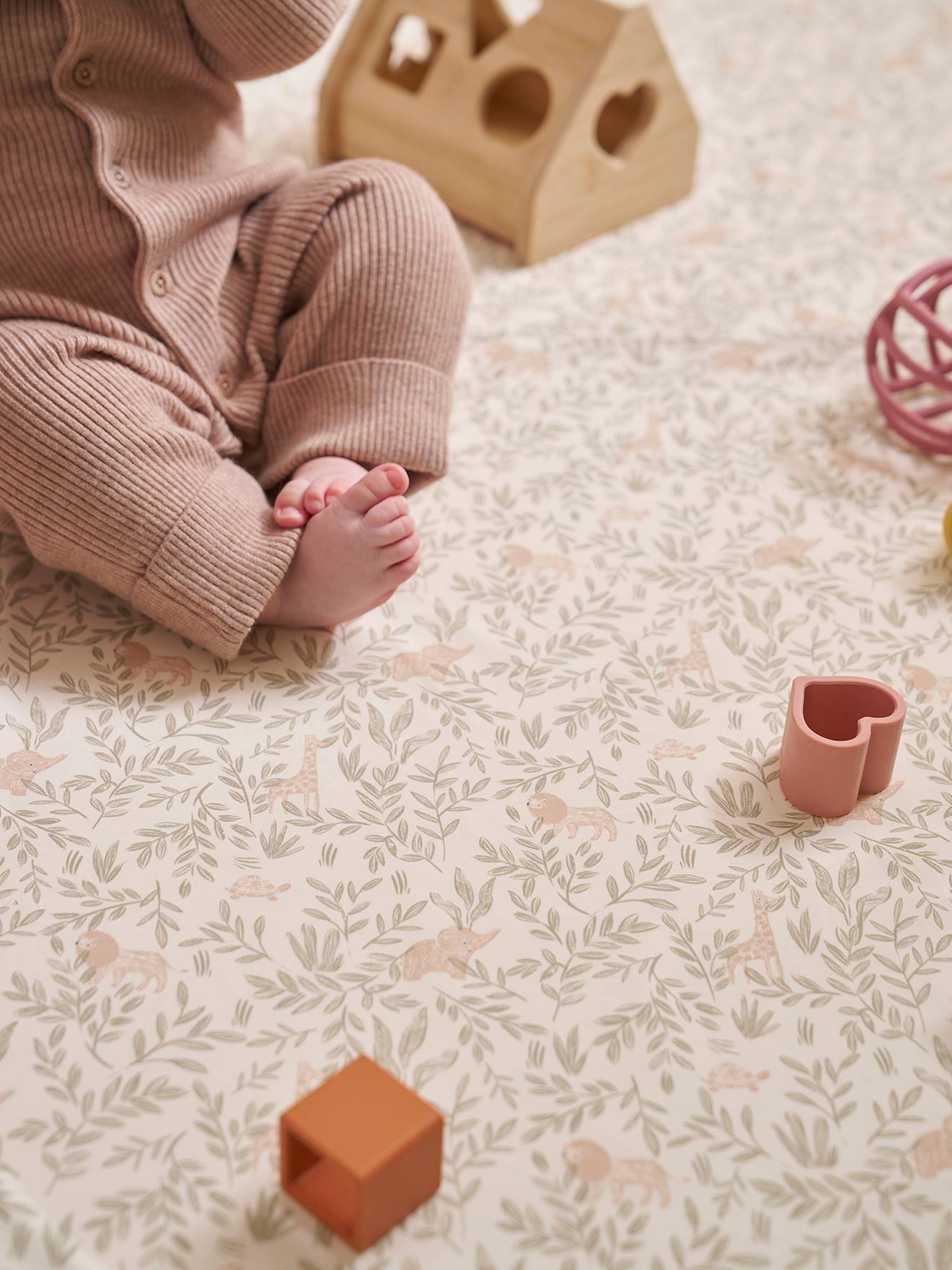 Tapis de motricité pliable et déhoussable babylon
