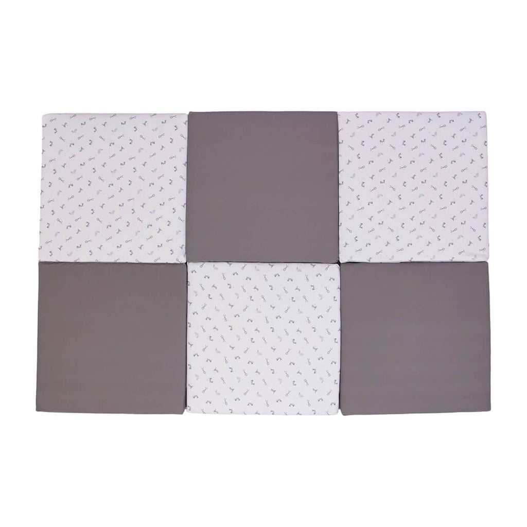Tapis de motricité XL évolutif 5 en 1 lapins