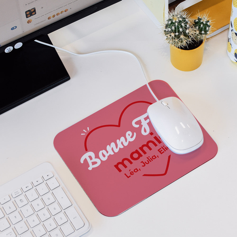 Tapis de Souris Bonne Fête à Personnaliser - Tapis de Souris Personnalisé