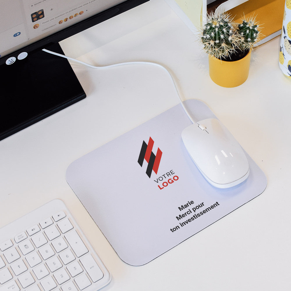 Tapis de Souris Logo à Personnaliser - Tapis de Souris Personnalisé
