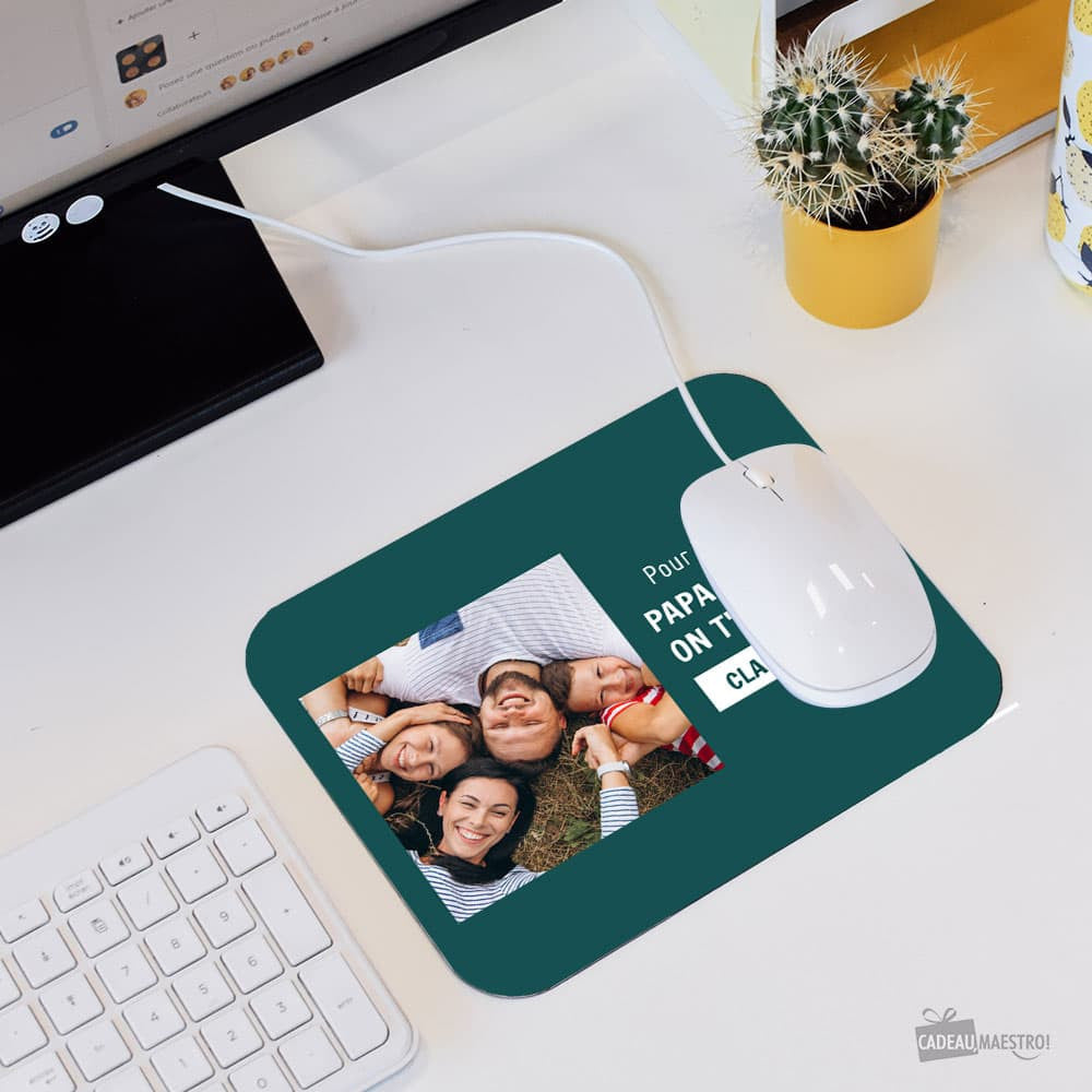 Tapis de Souris Photo Meilleur(e) à Personnaliser - Tapis de Souris Personnalisé