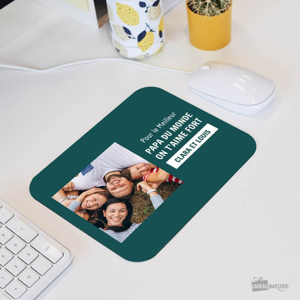 Tapis de Souris Photo Meilleur(e) à Personnaliser - Tapis de Souris Personnalisé