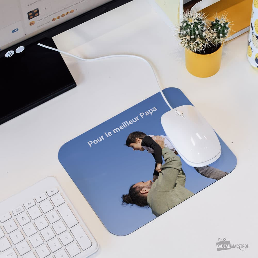 Tapis de Souris Photo à Personnaliser - Tapis de Souris Personnalisé