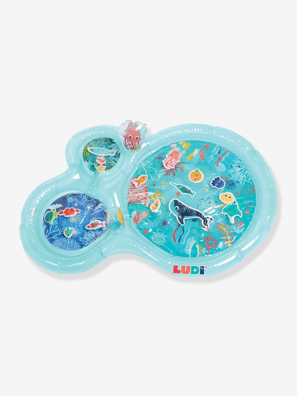 Tapis d'eau marin bleu
