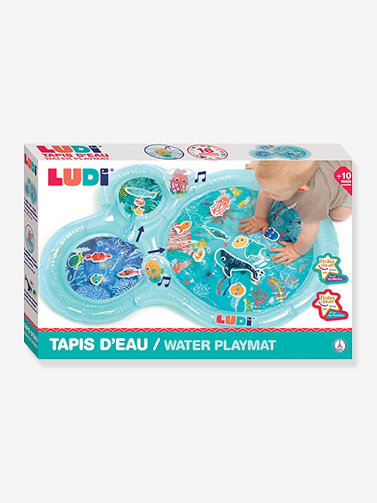 Tapis d'eau marin bleu