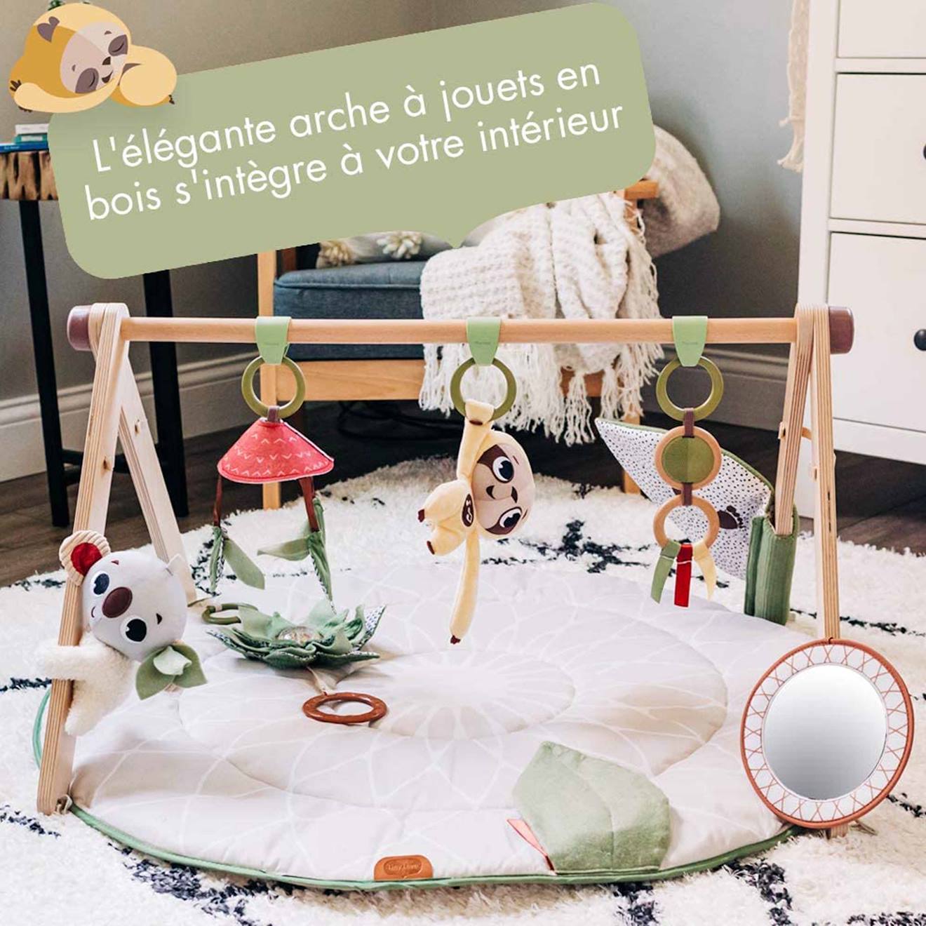 Tapis d'éveil avec arches boho chic boho chic