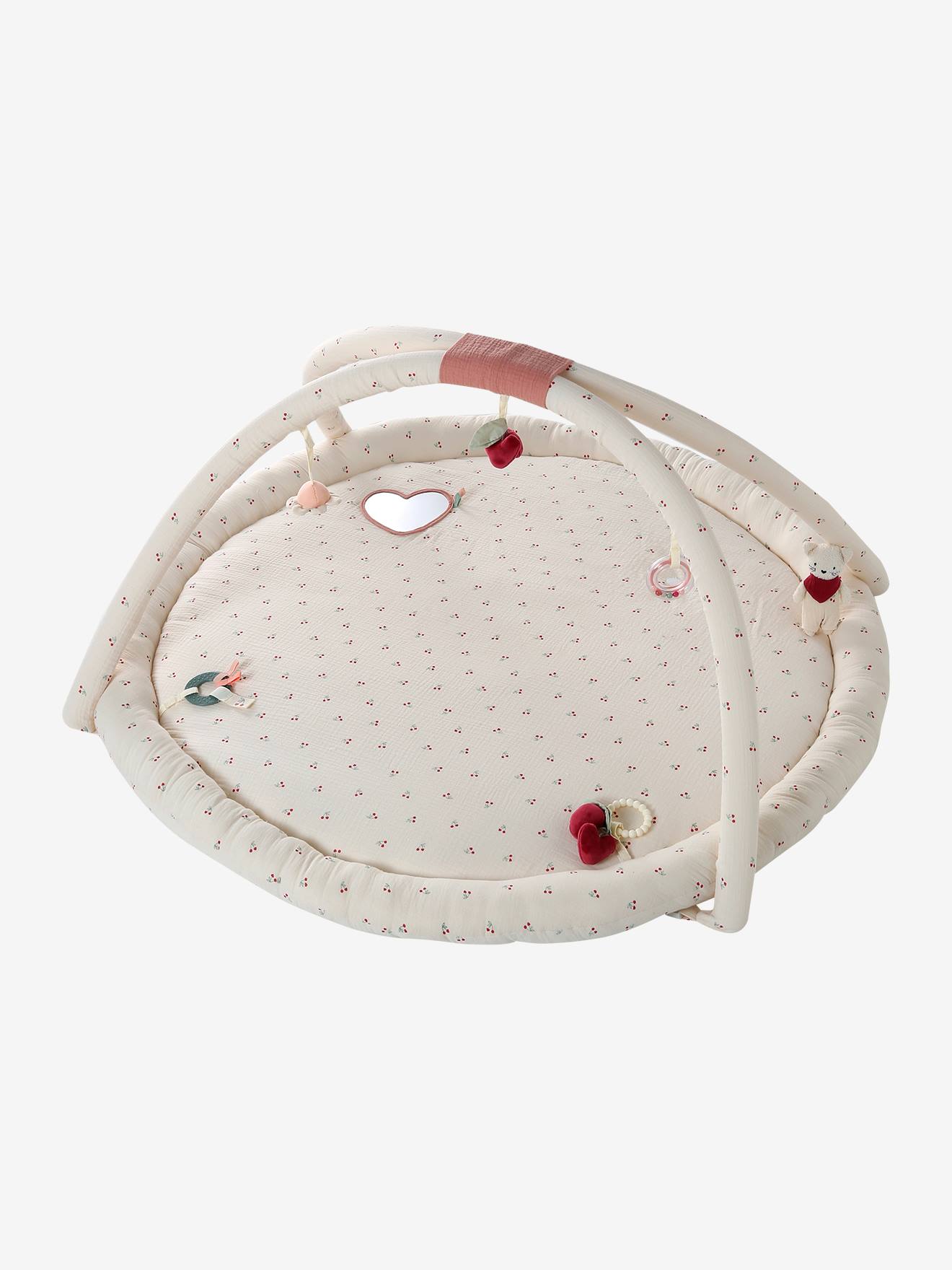 Tapis d'éveil avec arches et rebord cherry