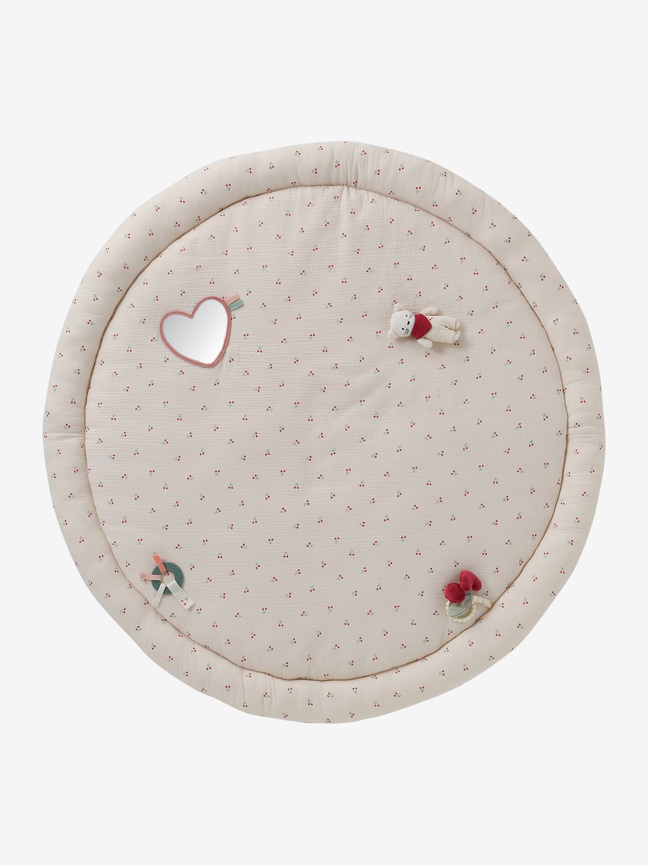 Tapis d'éveil avec arches et rebord cherry