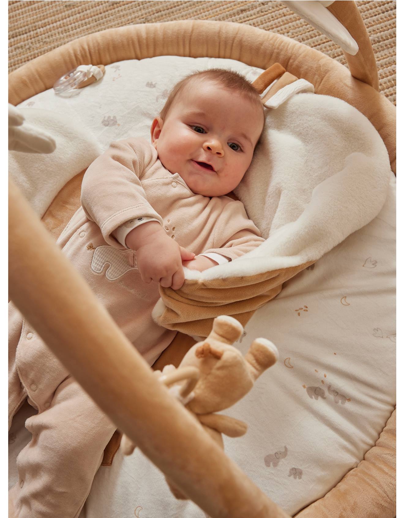 Tapis d'éveil - bali beige