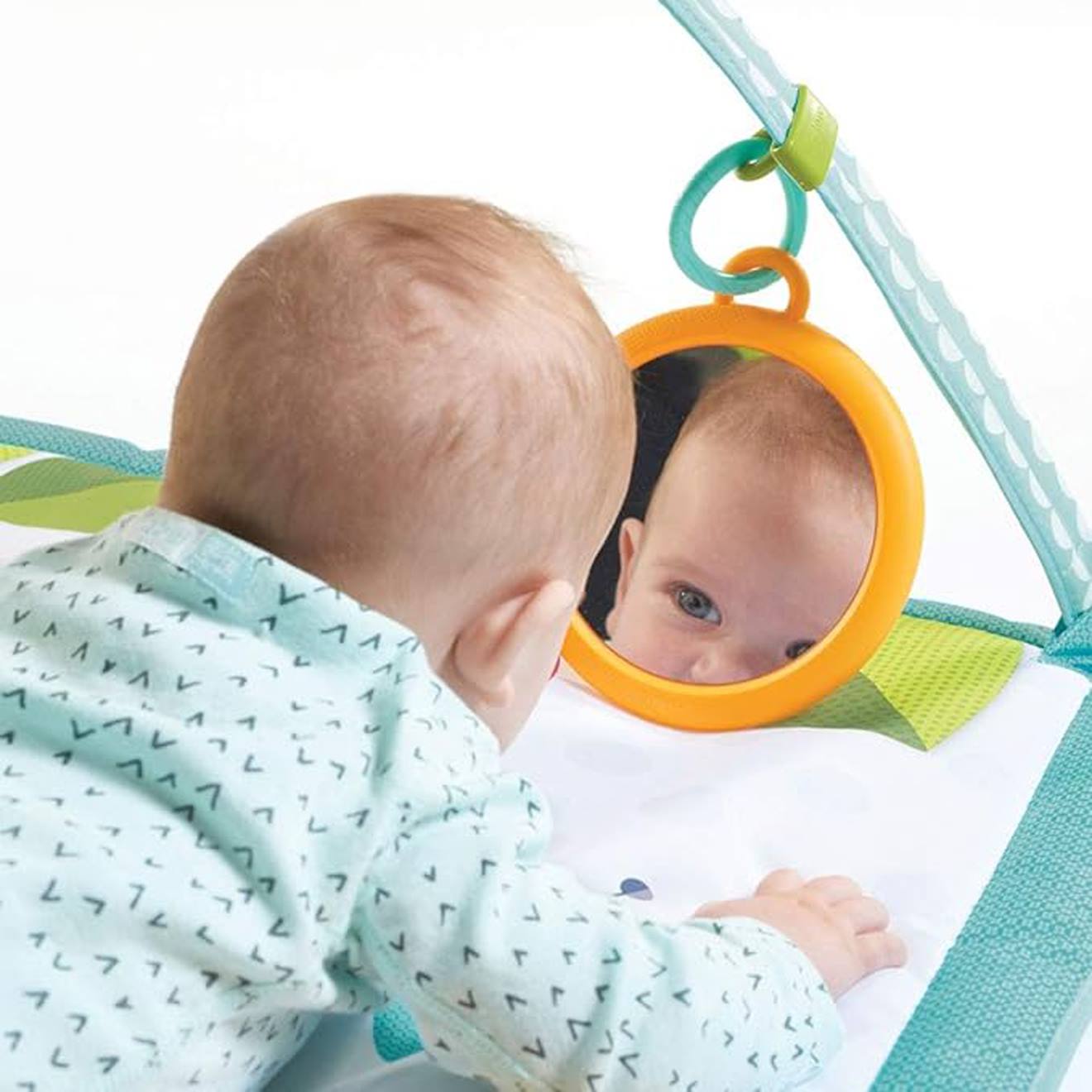 Tapis d'éveil bébé avec arches, musical, dans la prairie sunnyday