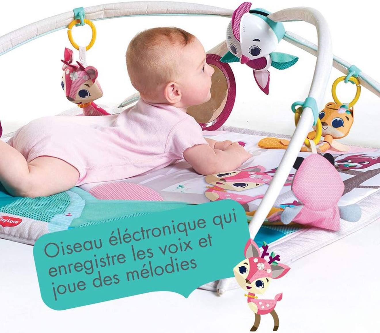Tapis d'éveil bébé avec arches princesse princess