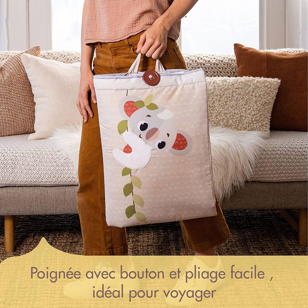 Tapis d'éveil bébé géant tiny love, dès la naissance, collection boho chic, 150 x 100 cm boho chic