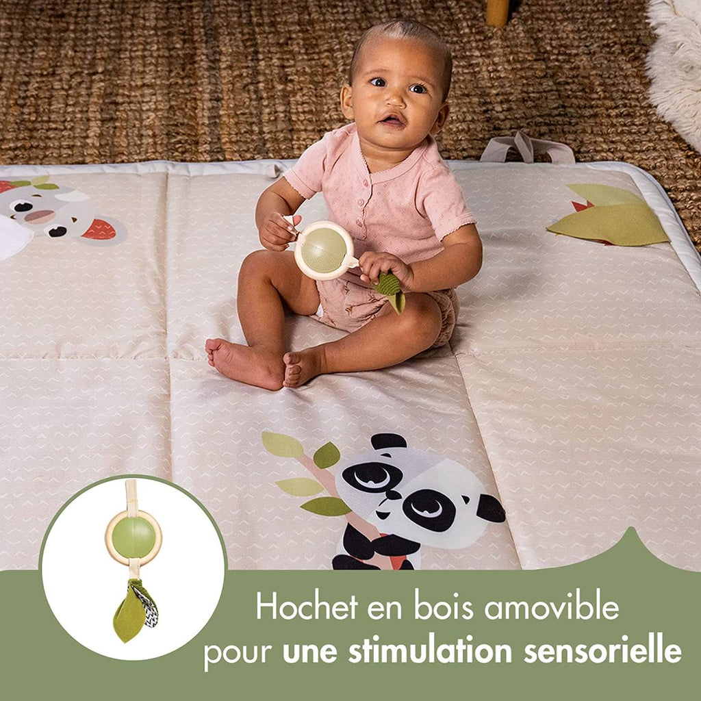 Tapis d'éveil bébé géant tiny love, dès la naissance, collection boho chic, 150 x 100 cm boho chic