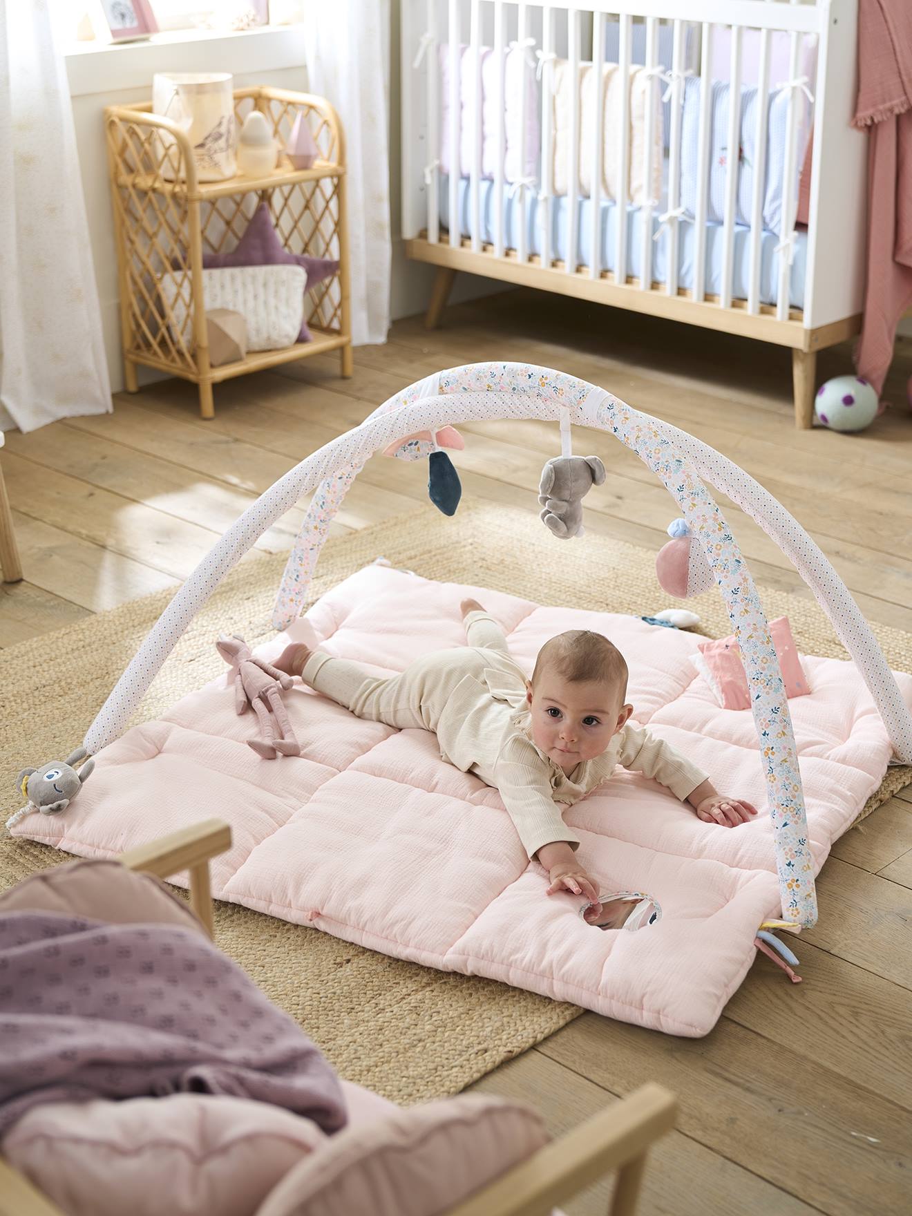 Tapis d'éveil en gaze de coton koala