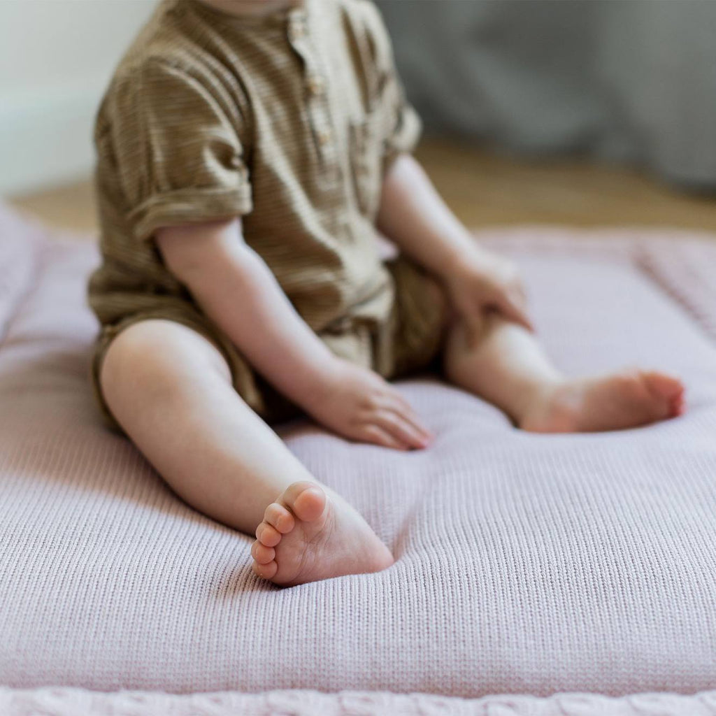 Tapis d'éveil rose