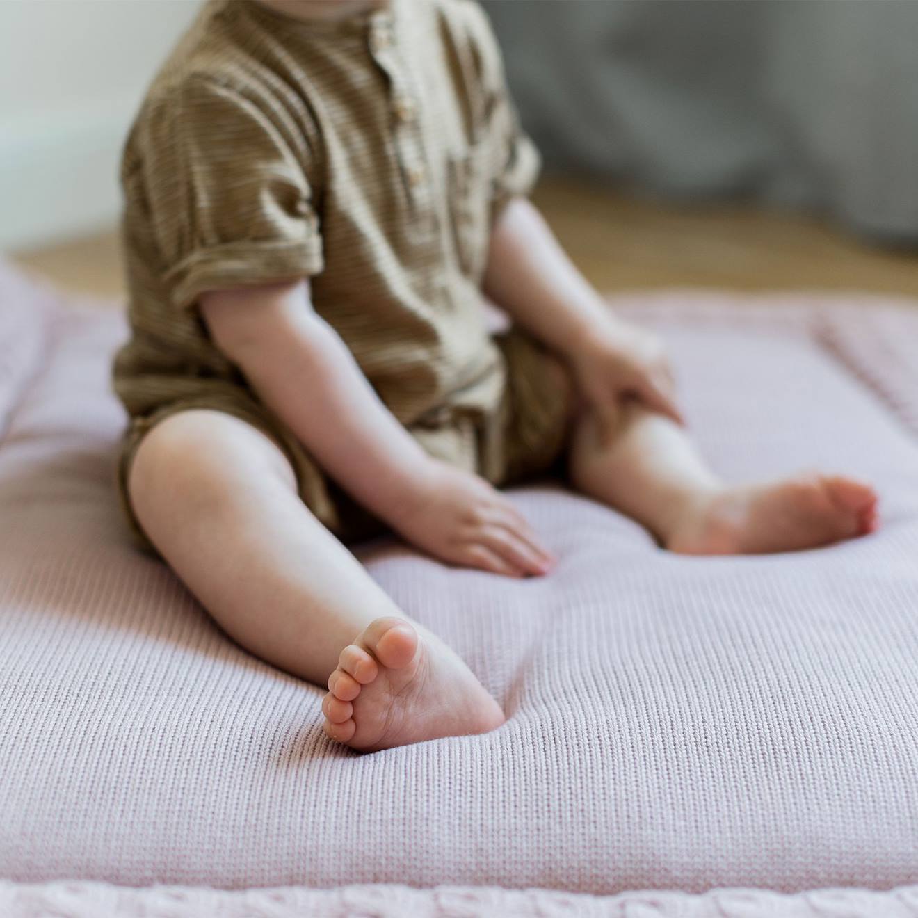 Tapis d'éveil rose