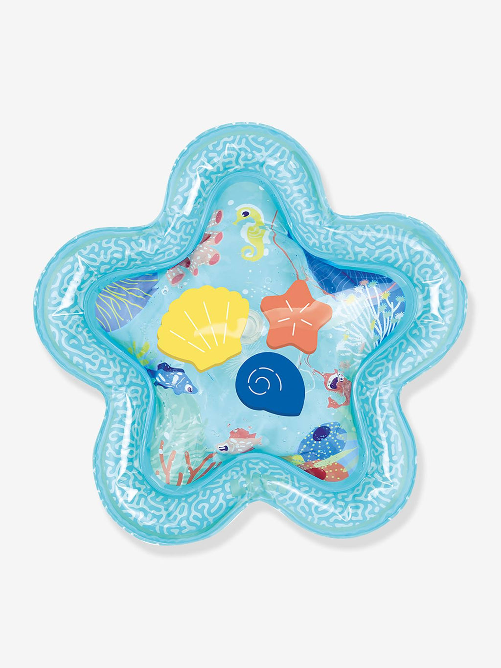 Tapis gonflable d'eau étoile multicolore