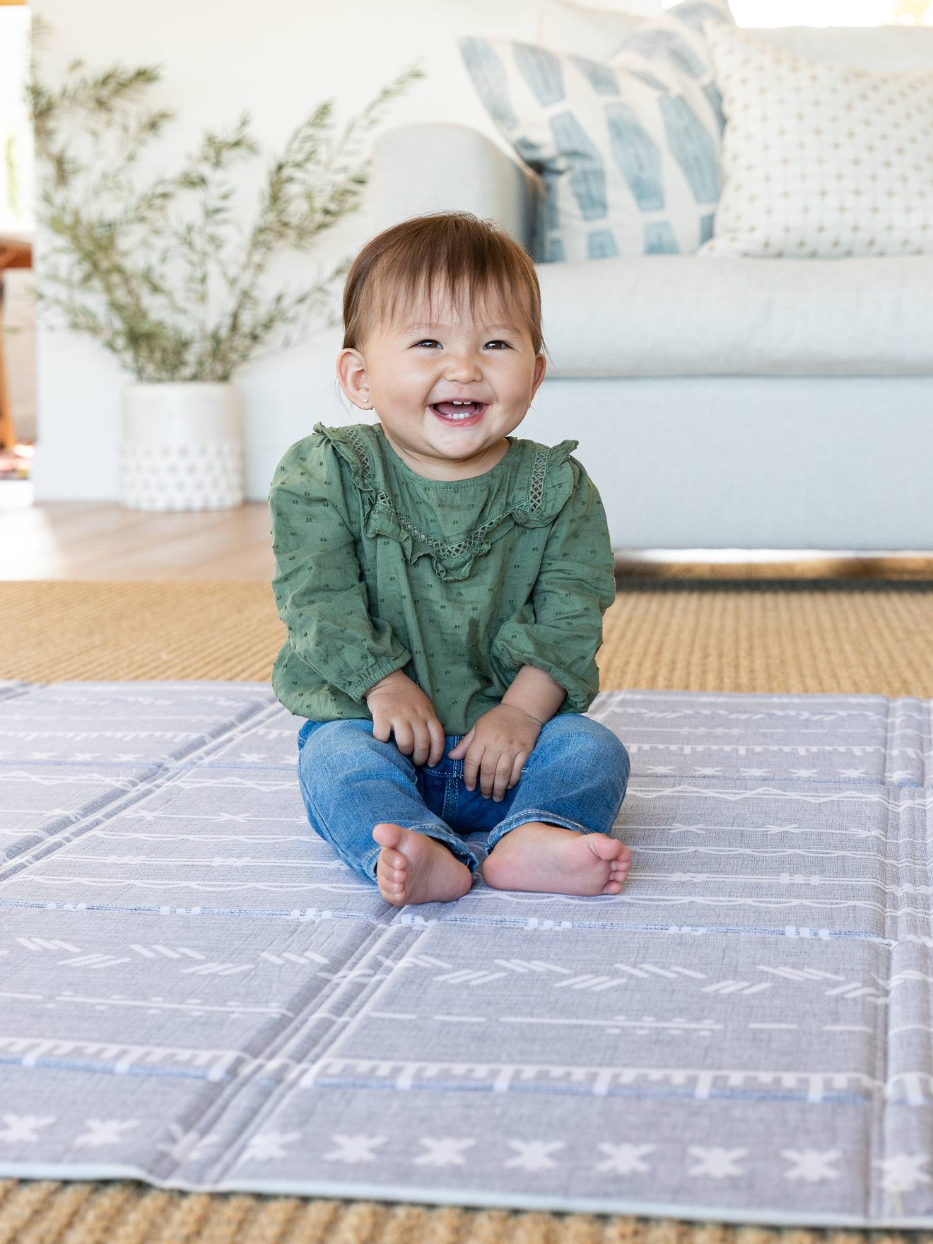 Tapis mousse géant pliable - multicolore