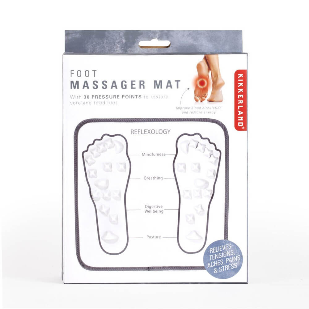 Tapis de Réflexologie pour les Pieds - Accessoires de Massage Kikkerland