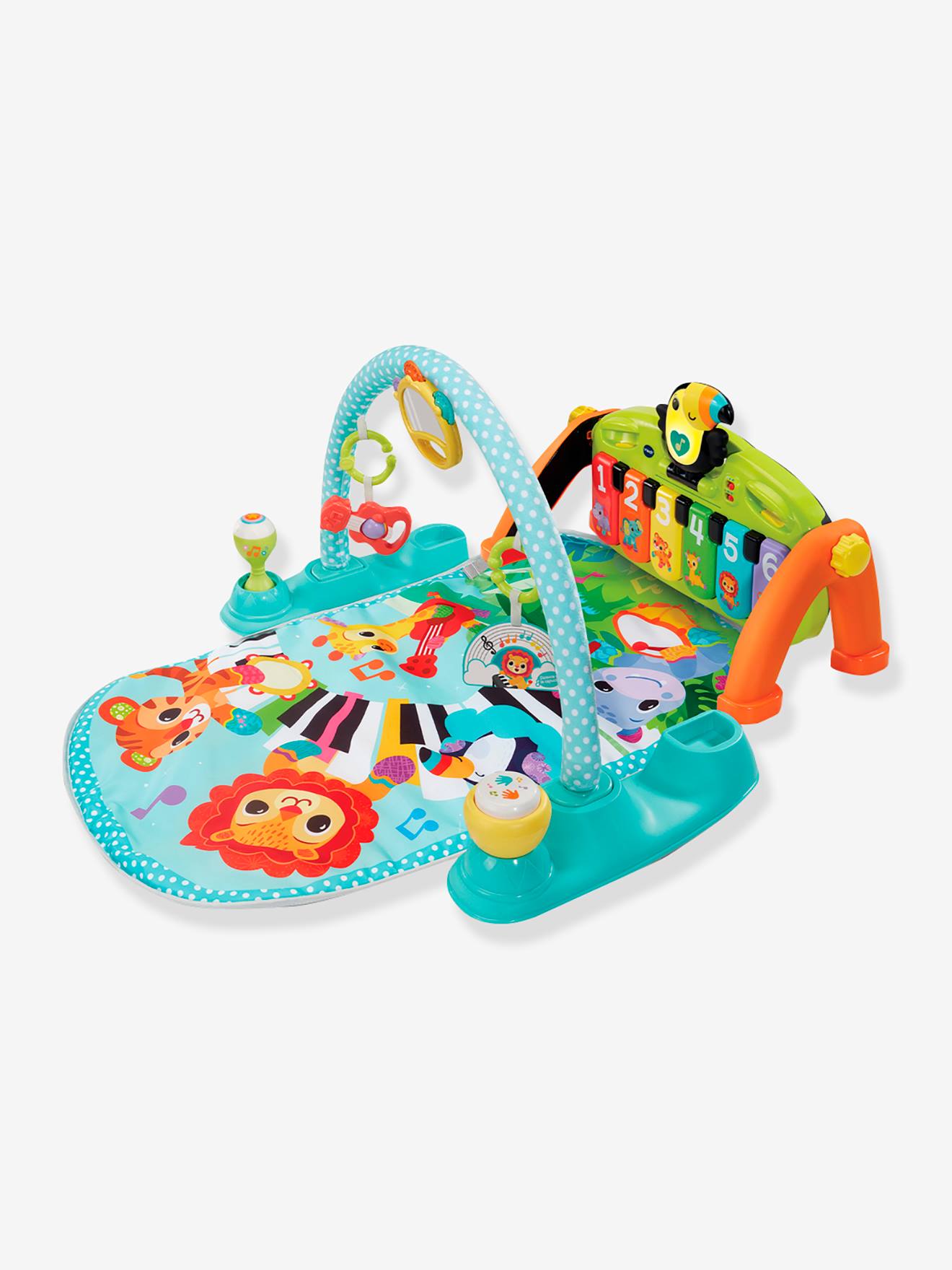 Tapis tap tap piano évolutif 5 en 1 bleu