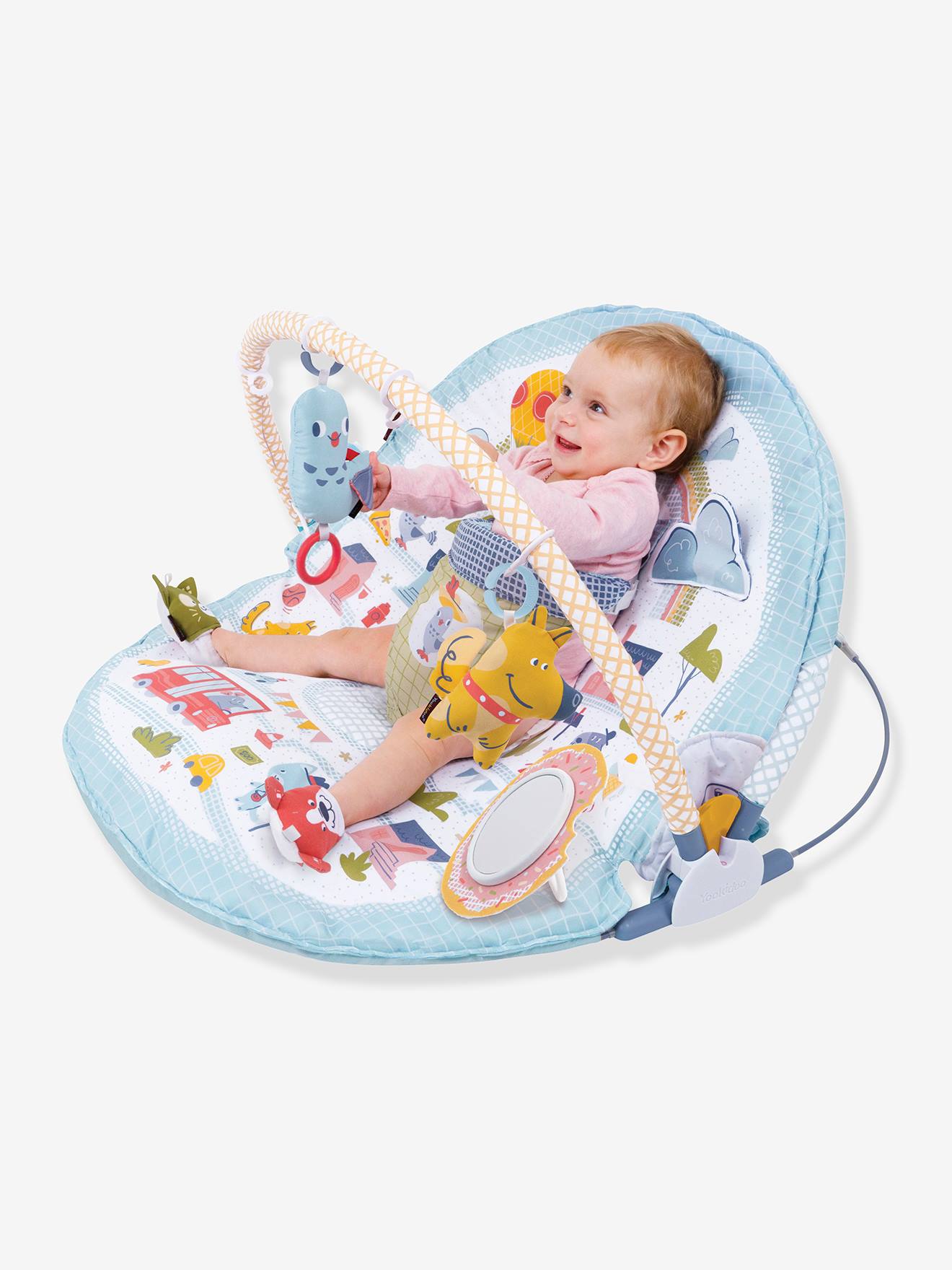 Tapis urban gymotion lay to sit up - yokidoo bleu