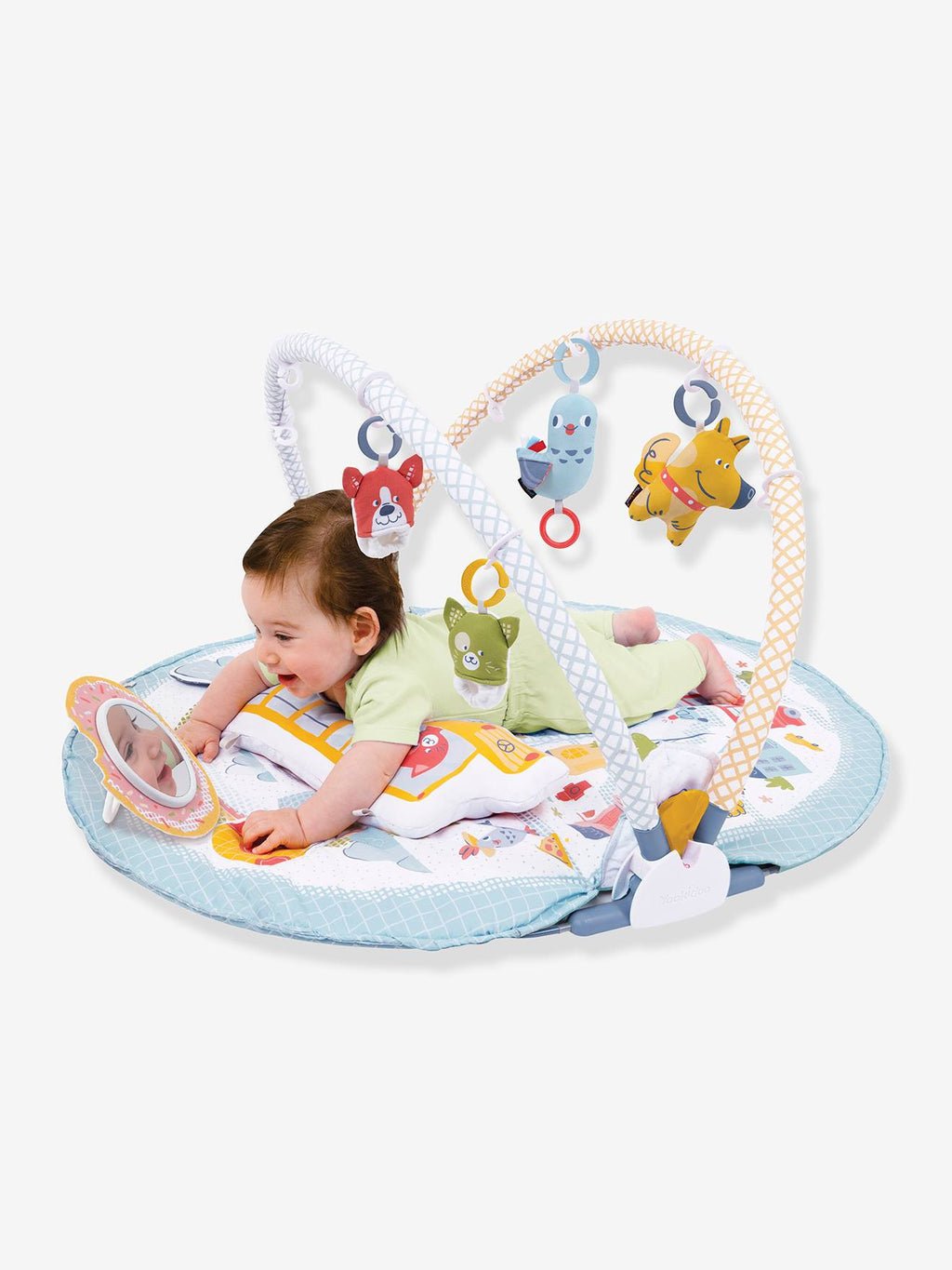 Tapis urban gymotion lay to sit up - yokidoo bleu
