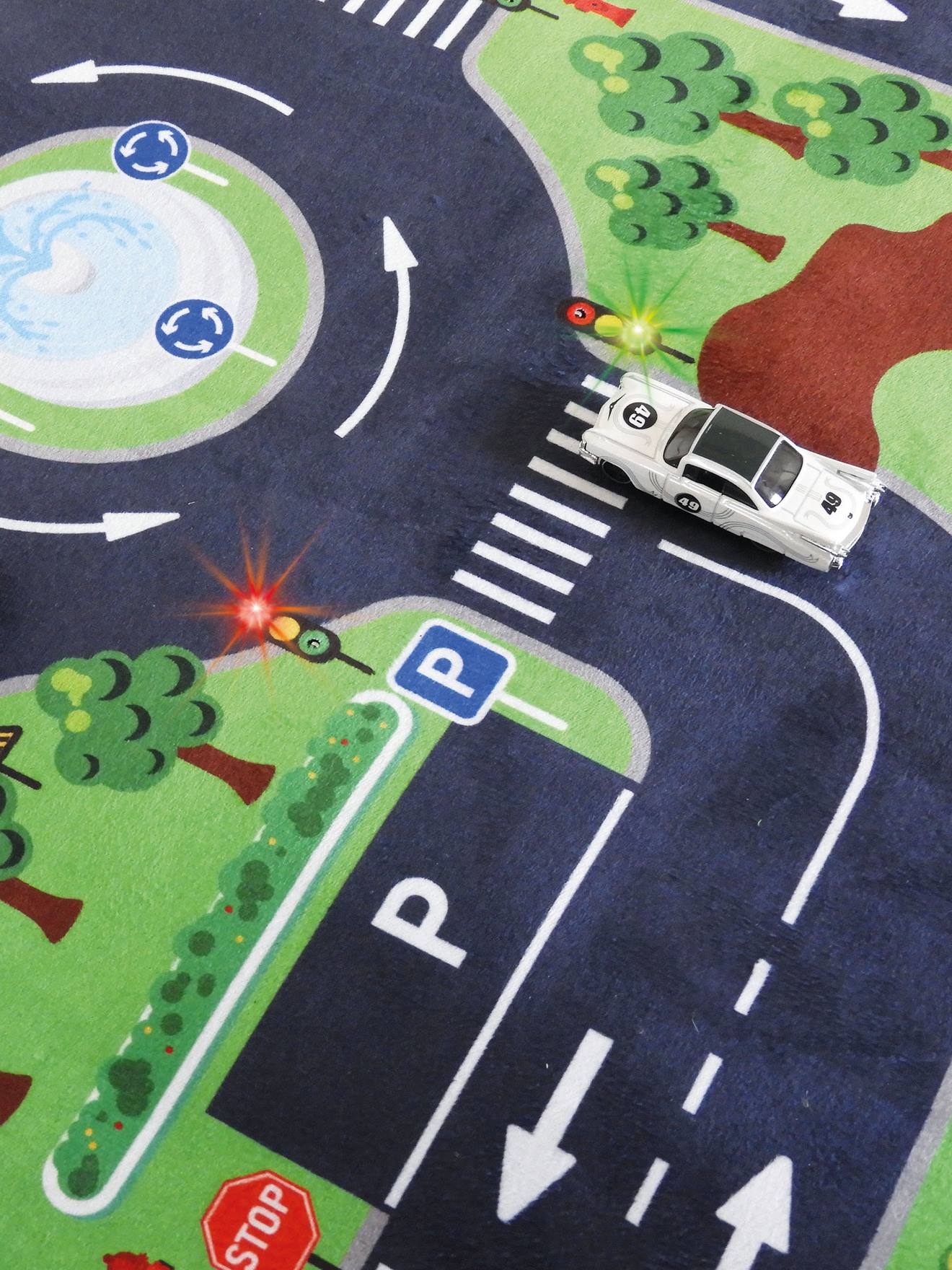Tapis voiture lumineux - multicolore