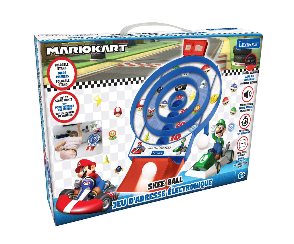 Target shoot Mario Kart - jeu d'adresse électronique bleu