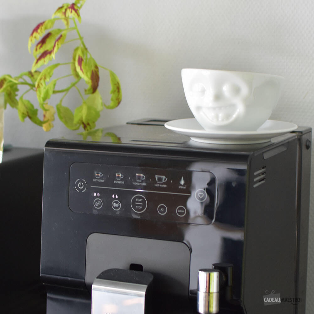 Tasse à Café Humeur du Matin Rieur - Tasse à Café Originale CadoMaestro