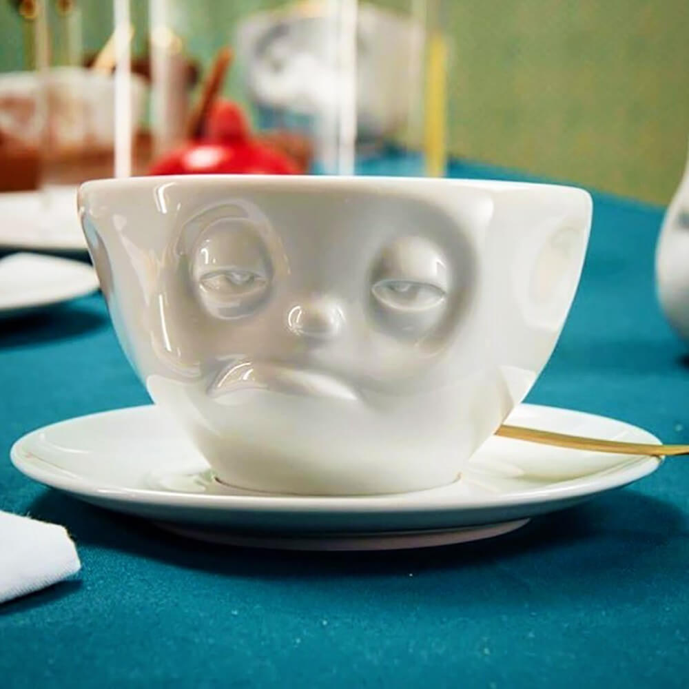 Tasse à Café Humeur du Matin Flagada - Tasse à Café Originale