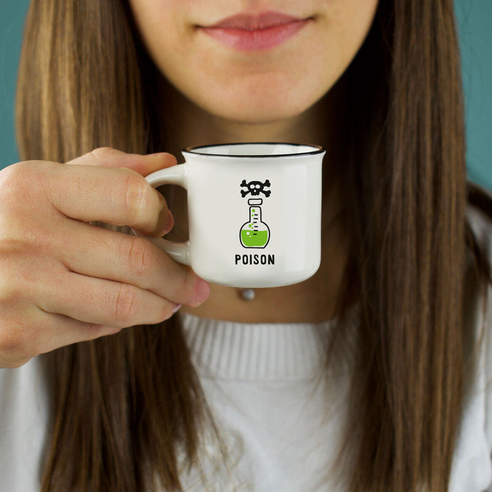 Tasses Expresso Poison et Antidote (x2) - Tasse à Café Originale