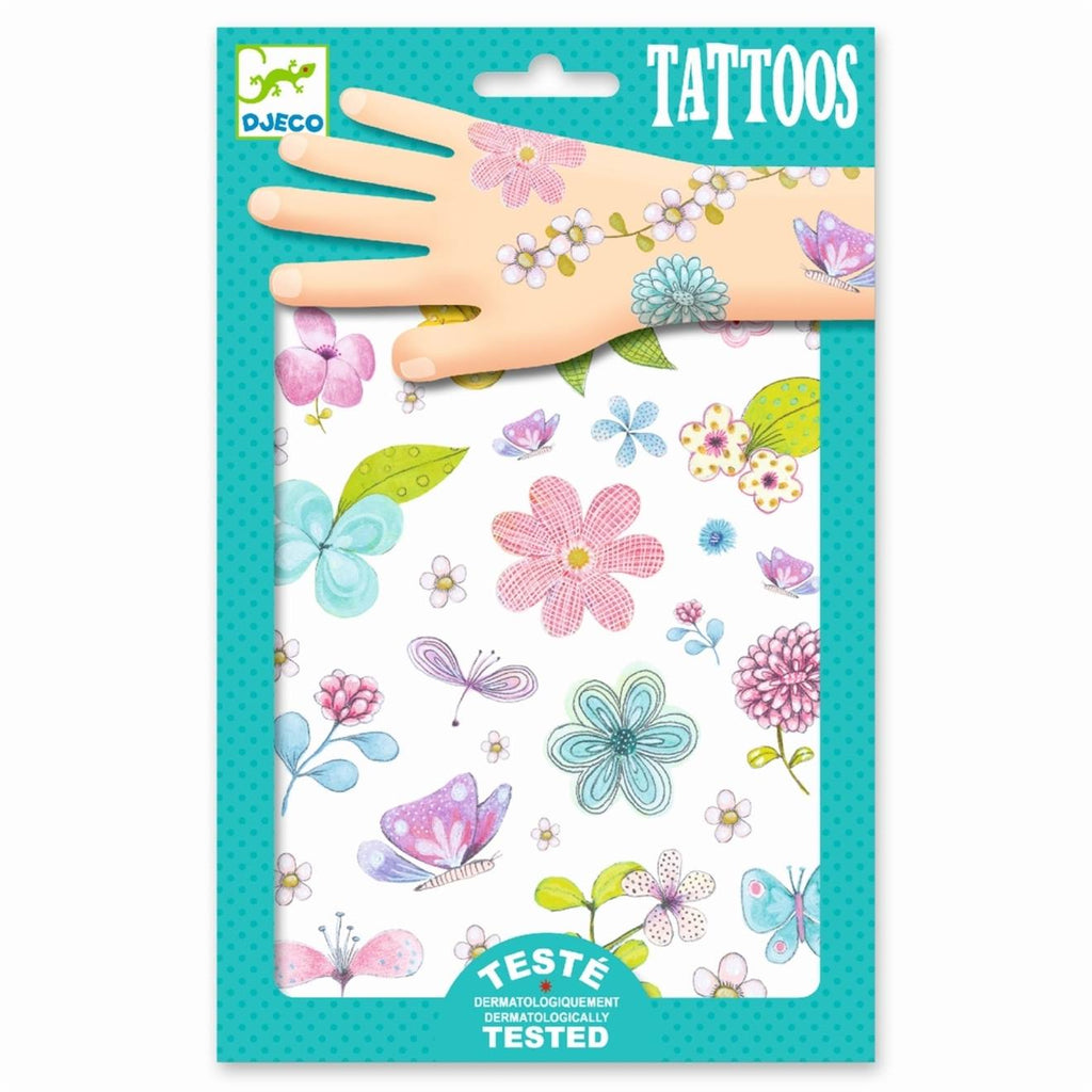 Tatouages belle des champs multicolore