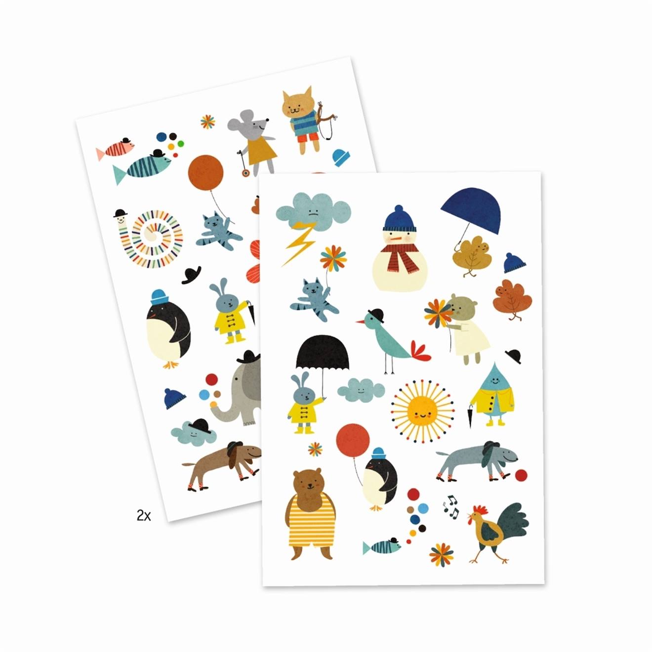 Tatouages - jolies petites choses multicolore