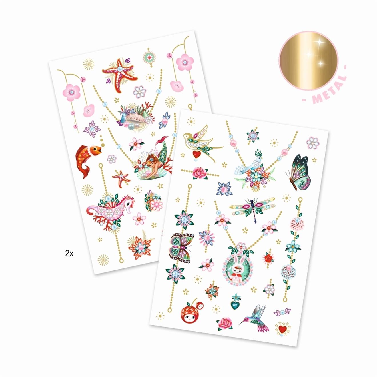 Tatouages les bijoux de fiona multicolore