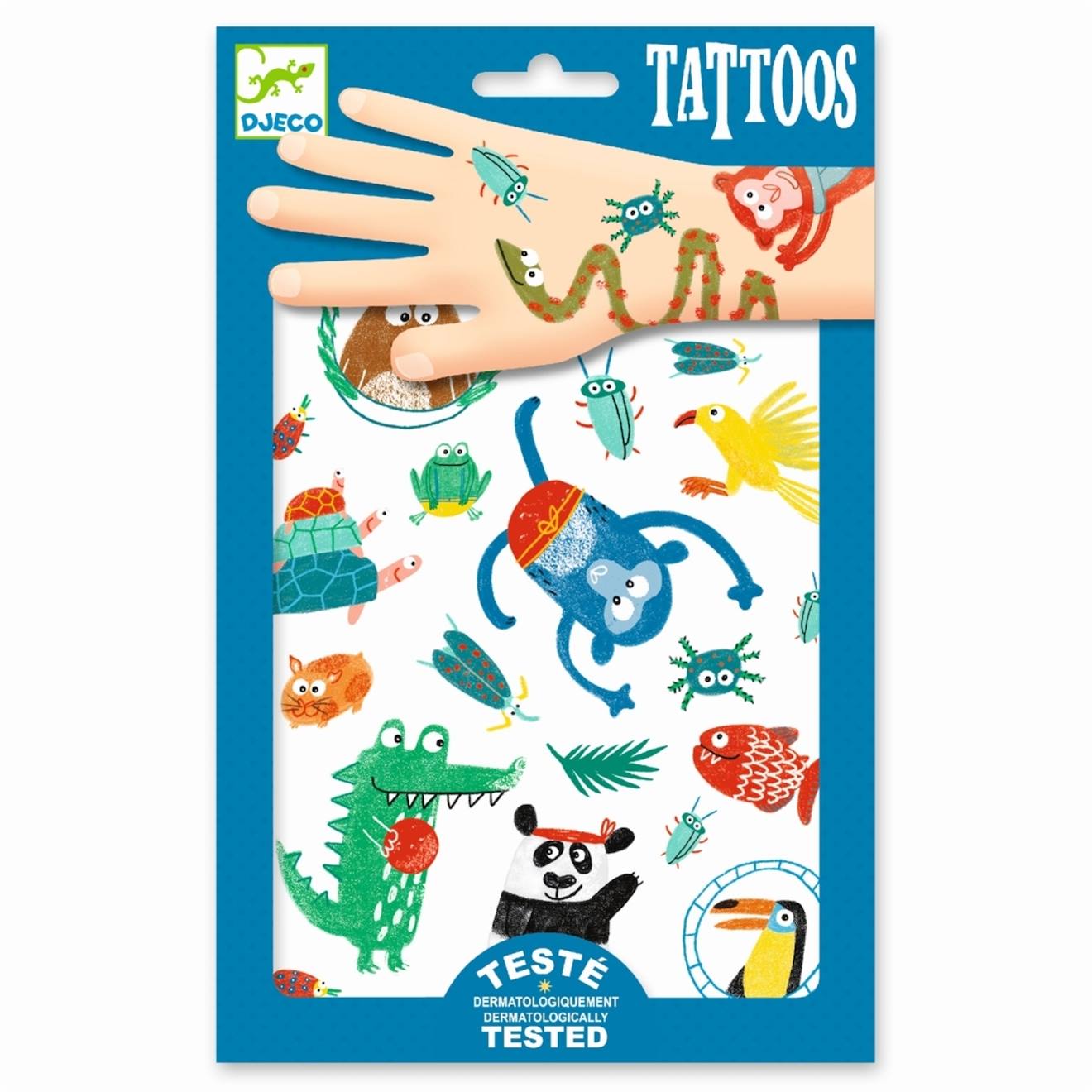 Tatouages museaux multicolore
