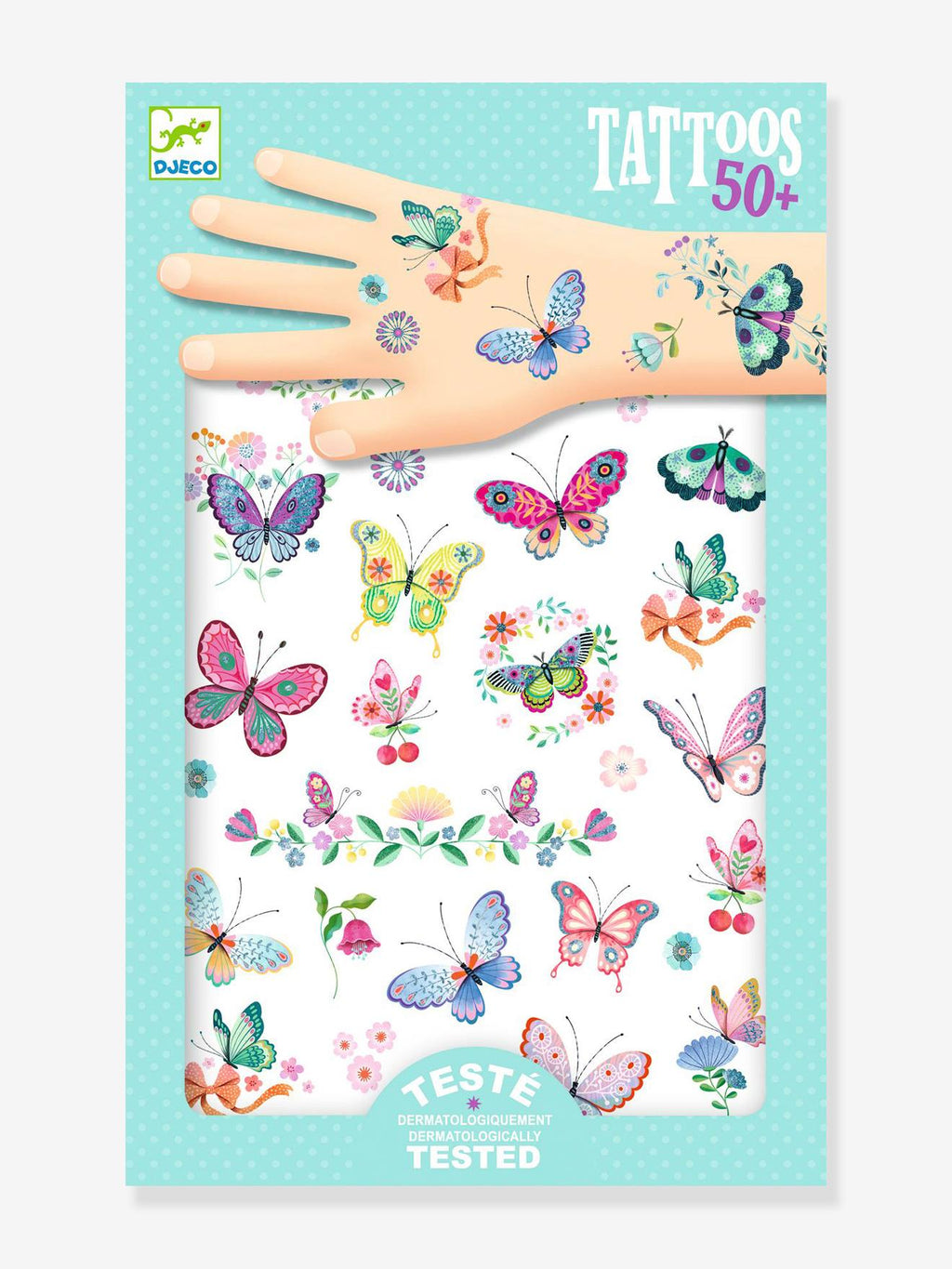 Tatouages papillons de rêve - multicolore