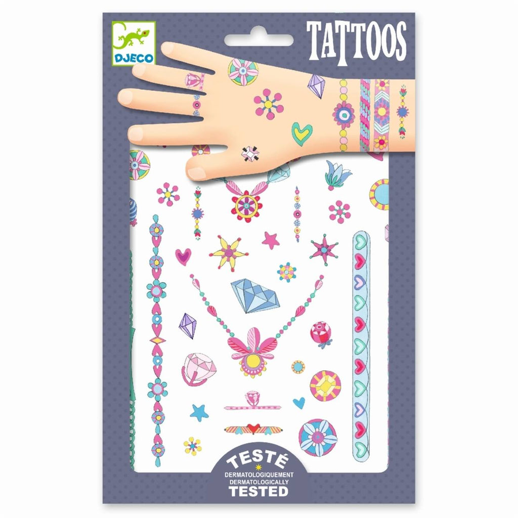Tatouages temporaires les bijoux de jenni multicolore