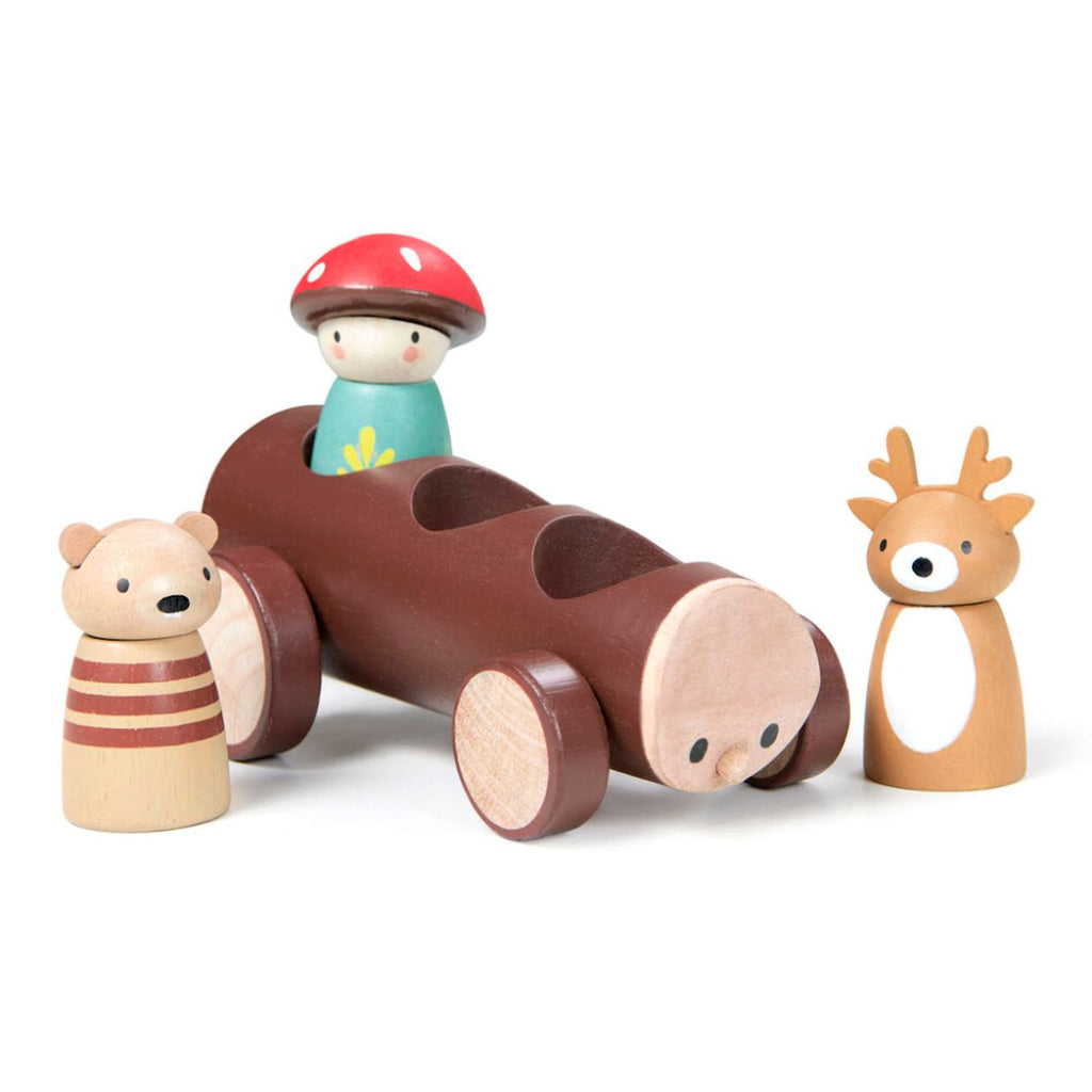 Taxi des animaux de la forêt multicolore