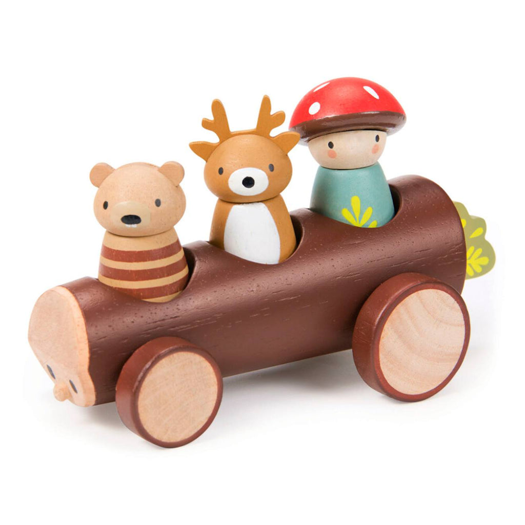 Taxi des animaux de la forêt multicolore