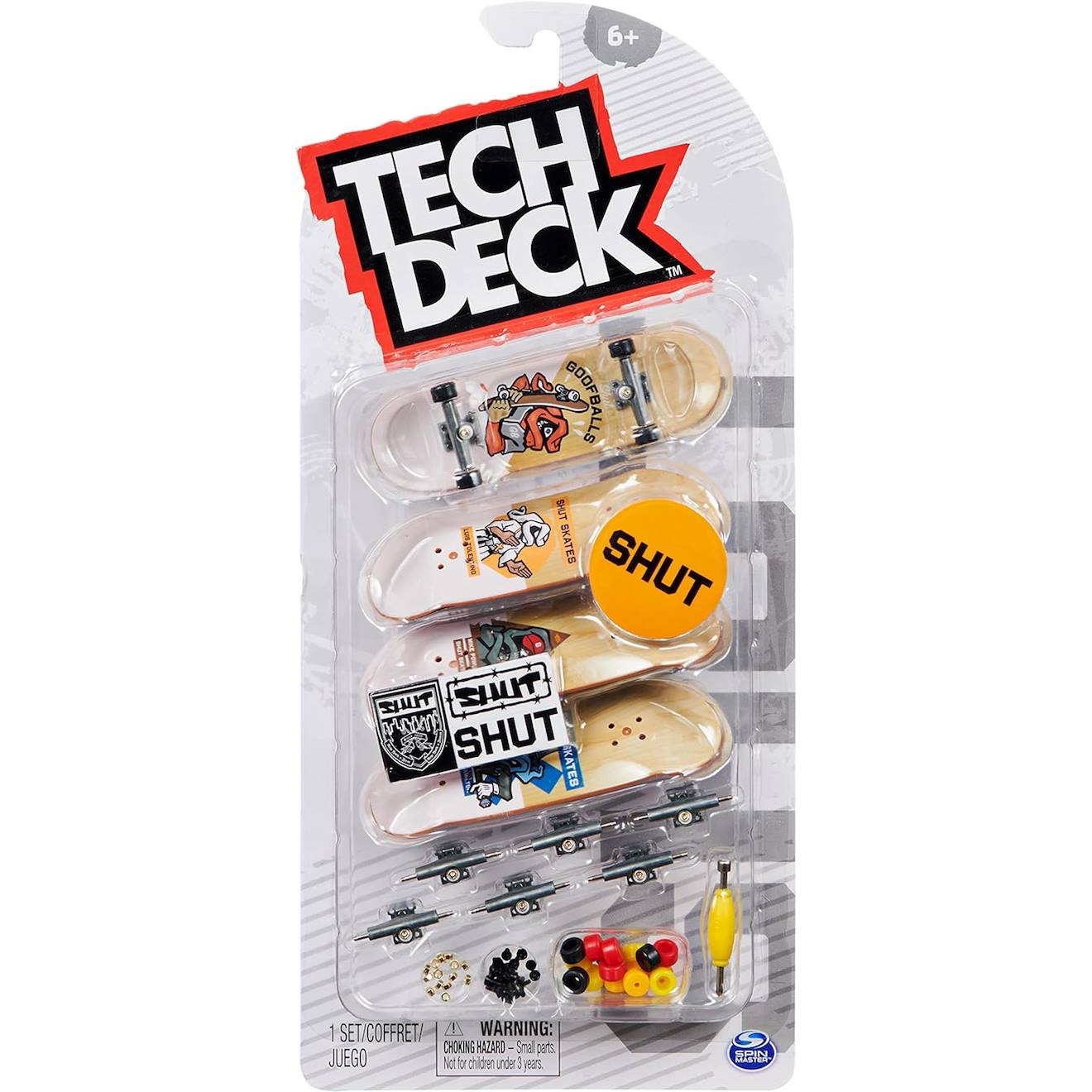 Tech deck - ultra dlx lot de 4 multicolore