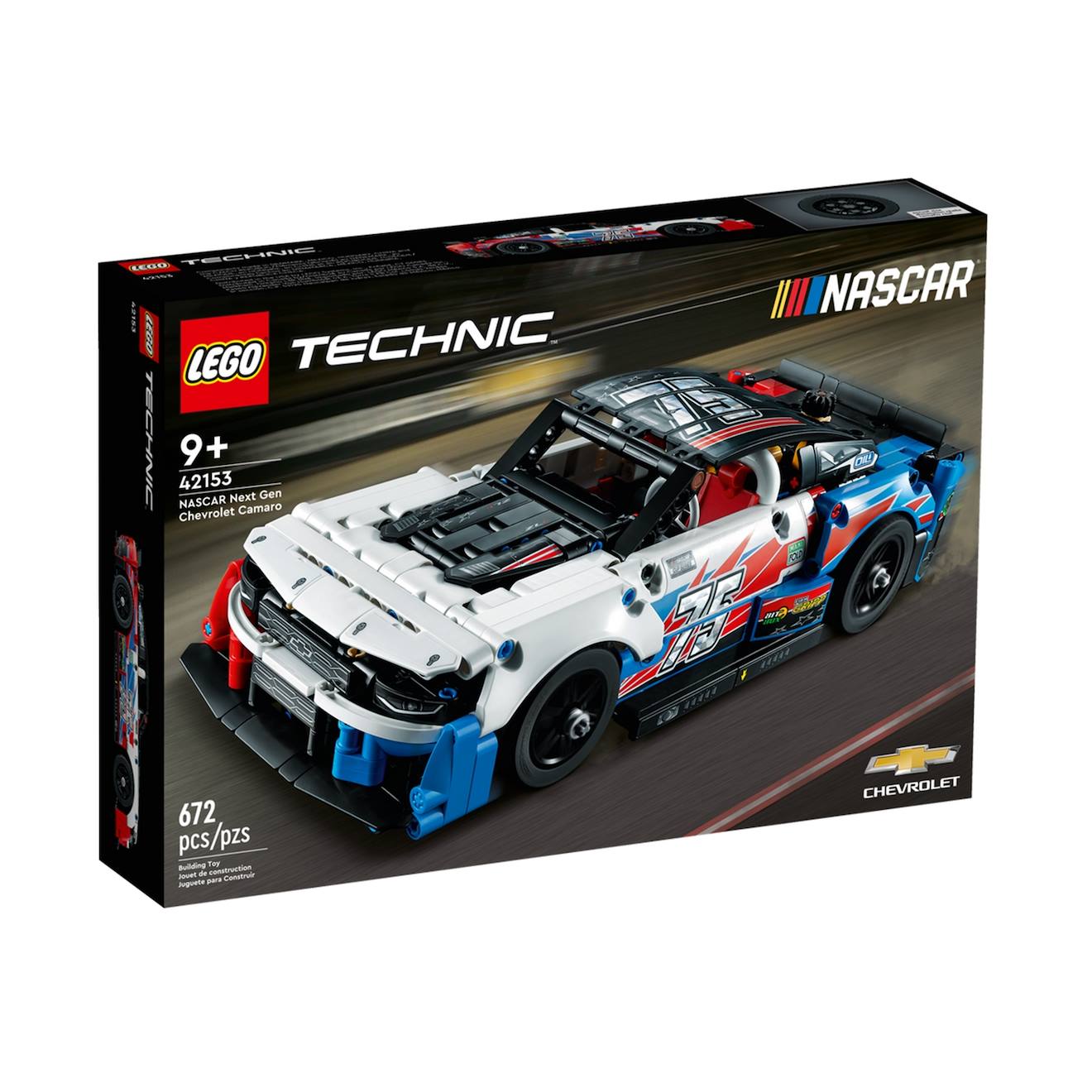 Technic chevrolet camaro zl1 nascar® next gen 42153 multicolore
