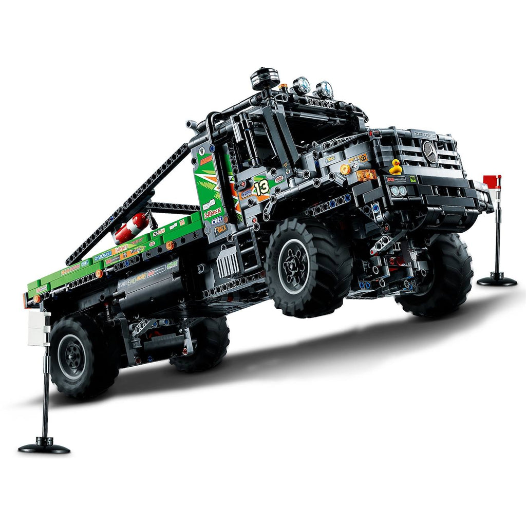 Technic le camion d'essai 4x4 mercedes-benz zetros 42129 multicolore
