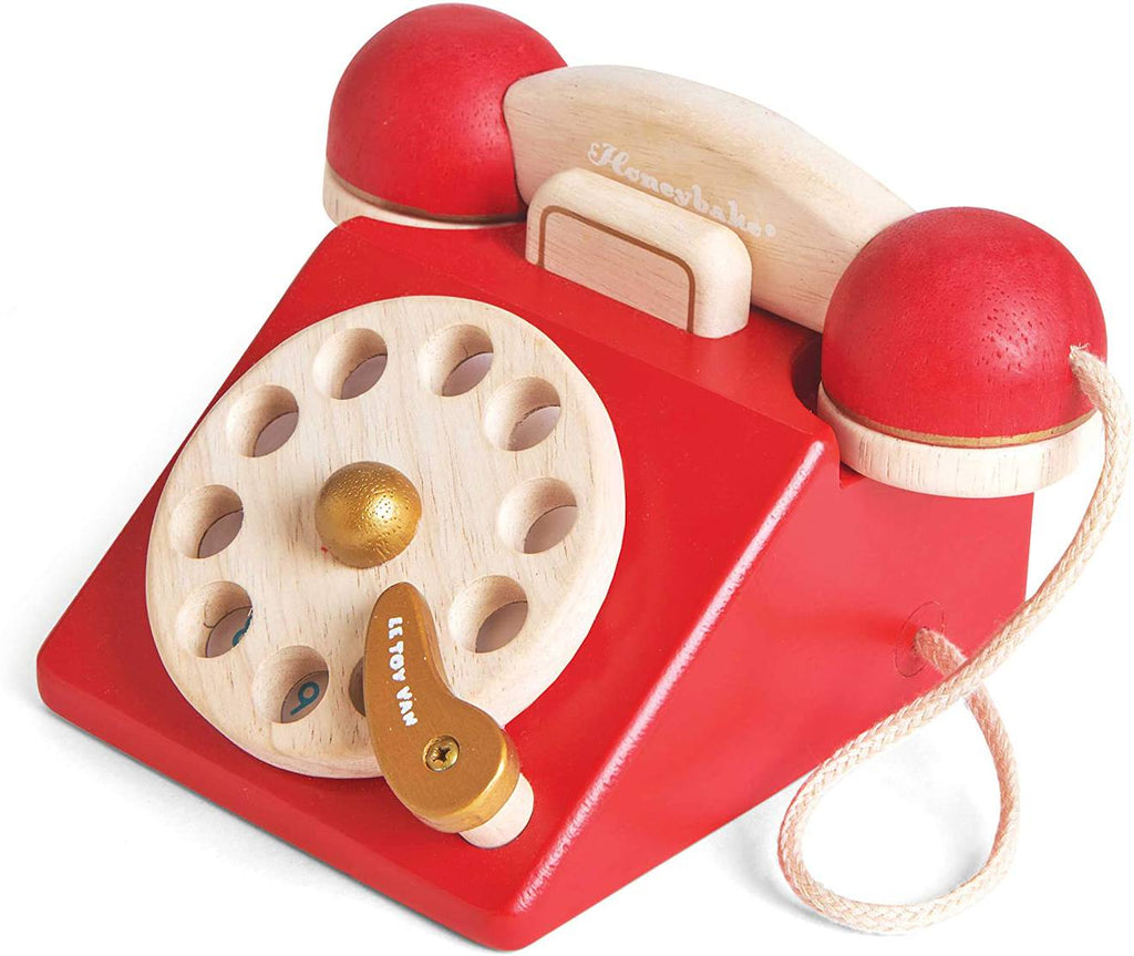 Téléphone vintage rouge