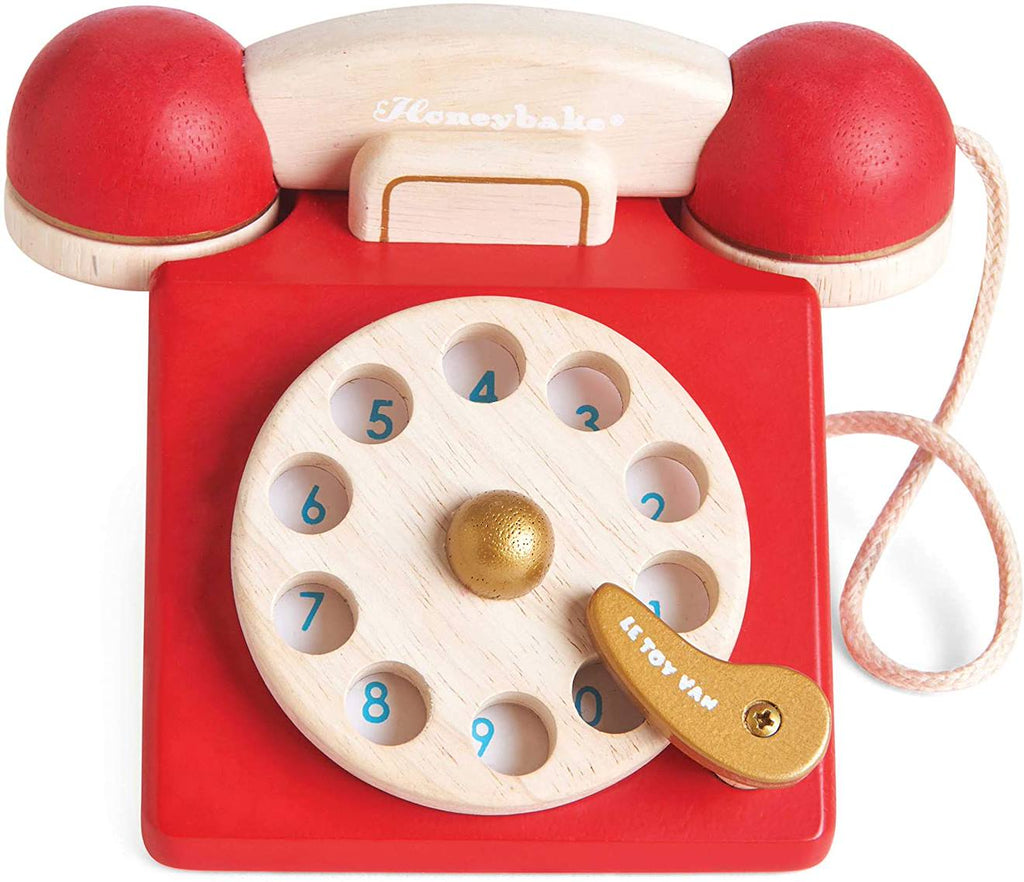 Téléphone vintage rouge