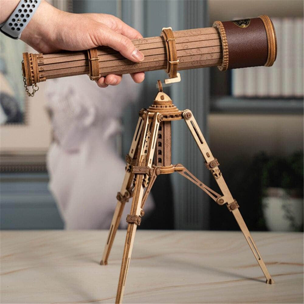 Télescope en Bois à Monter - Maquette Bois