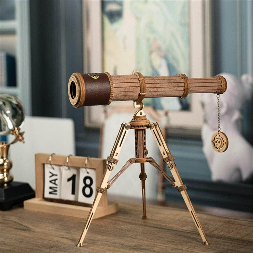 Télescope en Bois à Monter - Maquette Bois